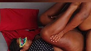 The slut's ass received a delicious and appetizing treat