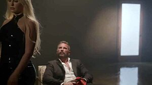 i'm the young brunette getting fucked by my step dad on the black sofa, oh god it's so intense