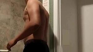 First Part Of The Shower Experience In Sexy Setting