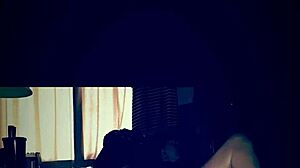 storm claps big ass while checking outside