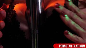 Watch Mindi Mink Flaunt Her Big Tits And Ass!