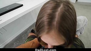 Mature Teacher Sisi Shows Big Tits in See-Through Pantyhose