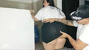 I'm so horny at home, calling my neighbor over for some fun 😏