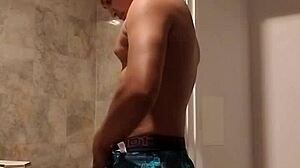 First Part Of The Shower Experience In Sexy Setting