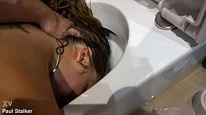This is pure evil with rough anal and gagging deepthroat, you gotta see it!