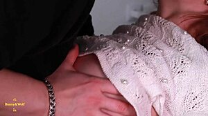 Lesbian beauties enjoy passionate, slow, sensual intimacy