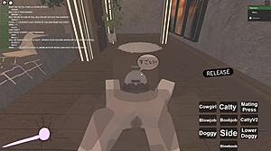 Is this Roblox porn featuring wet anal and big tits?