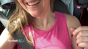 Naughty Couple Unleashes Wild Sex On Street Outside Car With Big Tits And Intense Creampie Finish.