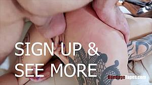 Why Taste This Slut's Ugly Pussy While Bound?