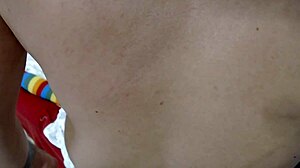 i'm eating the blonde sex doll's pussy