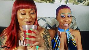 sipnplay show with sister tulips aka alana tulips gets wild