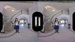 Gamer girl in bioshock cosplay gives rough blowjob uncensored in vr