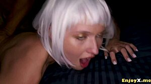 Stacy Cruz's Halloween screams of pleasure in xxx videos