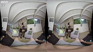 Milfvr House Warming: Lily Lane And Anna Kelly In Steamy Threesome?