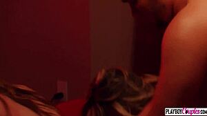 Swinger babes give an intense oil massage in wild orgy!