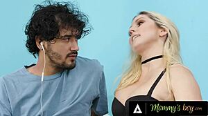 Worried milf Christie Stevens lets teen gamer pound her after workout. It’s pure stress relief!