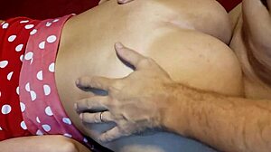 Huge ass wife, Karina, deserves this rough treatment. Lucas, watch and learn!