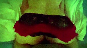 I entered the room while she was dressing, shaking her ass seductively.