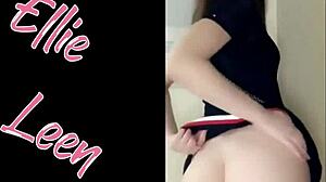 ellie leen babe masturbates in compilation