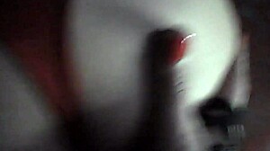 Faggot Catches Her Drinking and Fucks Her Hard in Leather