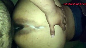 Puerto Rican BIG ASS Gets ANAL Whipping In Missionary