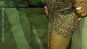 Married Woman Takes BBC Creampie in Public