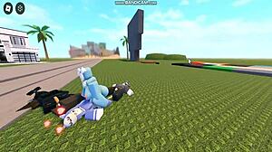 Whoreblox game - gangbang moment 11, the best cumpilation online