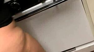 Bbc Redbone Bent Over In Kitchen Doggy Style