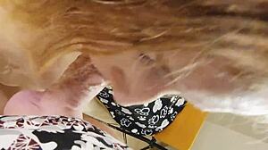 i moan as this teen beauty blows my cock