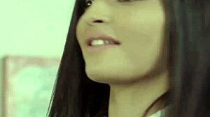 lesbian babe gets her pussy licked by a big breasted milf in the office