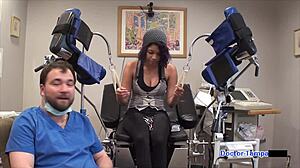 dr tampa conducts tampa university entrance physical on phoenix rose