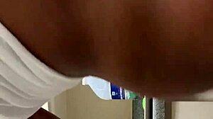 Bbc Redbone Bent Over In Kitchen Doggy Style