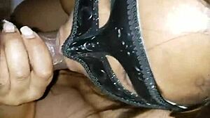 brooklyn ebony model gets facial treatment