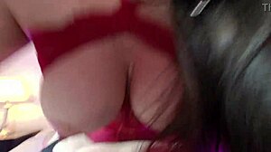 Latina colombian enjoys threesomes with husband's boss