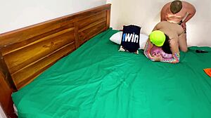 stepsister's husband fucks me hard without condom in homemade passion