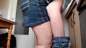 i’m fully taken by my stepmom and drilled hard in the kitchen