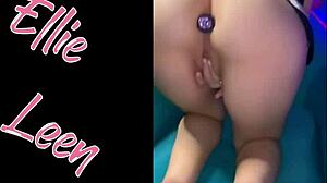 ellie leen babe masturbates in compilation