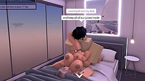 Horny Roblox Slut Arranges Public Condo Session for Submissive Outdoor Fun