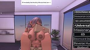 Horny Roblox Slut Arranges Public Condo Session for Submissive Outdoor Fun