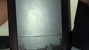 lovense solace toy cumshot by stranger