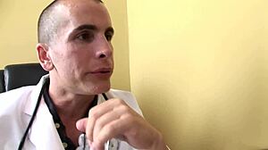 Milf Moans in Quickie Fuck with Doctor.