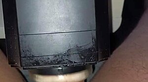 lovense solace toy cumshot by stranger