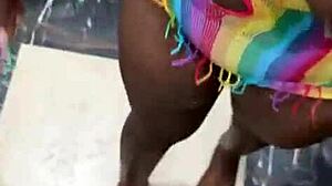 Fucked my landlord's wife in elevator