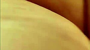 Following a fat Latina mommy bent over in the street, exposing her big ass