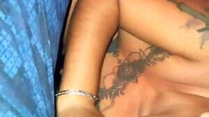 Mexican prostitute sucks in glory hole