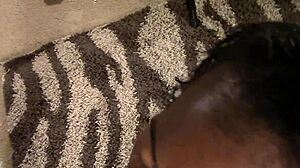 Black Blowjob With C-Toy!