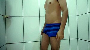 Shower with stepson leads to hours of pussy fucking