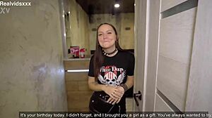 I Gave My Girlfriend A Girl For Birthday And We Had An Awesome Threesome!