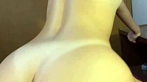 Her Body Looks Perfect Riding Sideways!