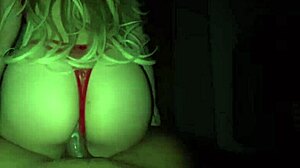 Amateur Slut Waits for Husband to Leave, Calls Neighbor with Thicker Dick!